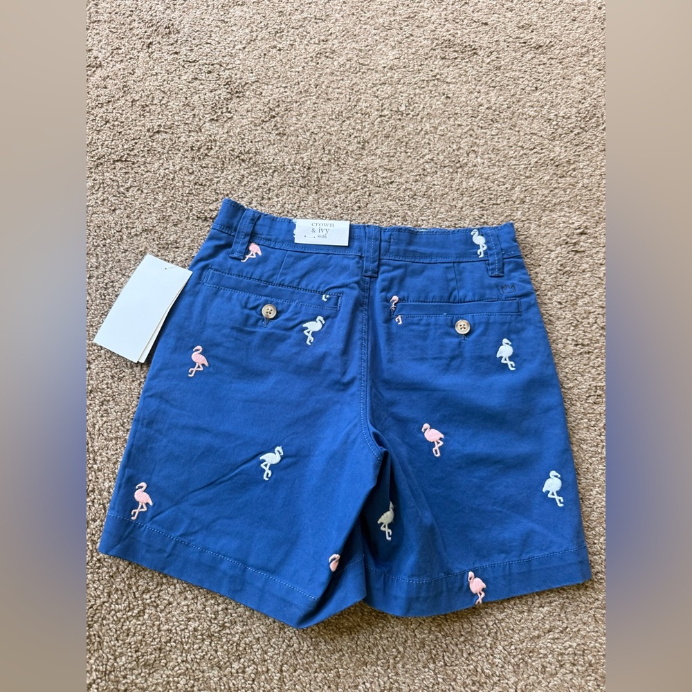 Crown & Ivy Vibrant Blue Shorts Boys Size 8 NWT - Picture 4 of 4